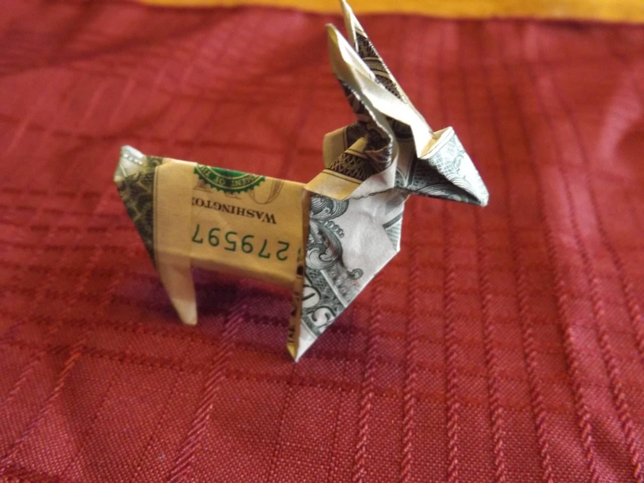 Joshua's-Origami-Folded-$1-Bills